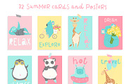 Summer lover - big bundle, an Animal Illustration by Artnis (Thumbnail 3 of 10)