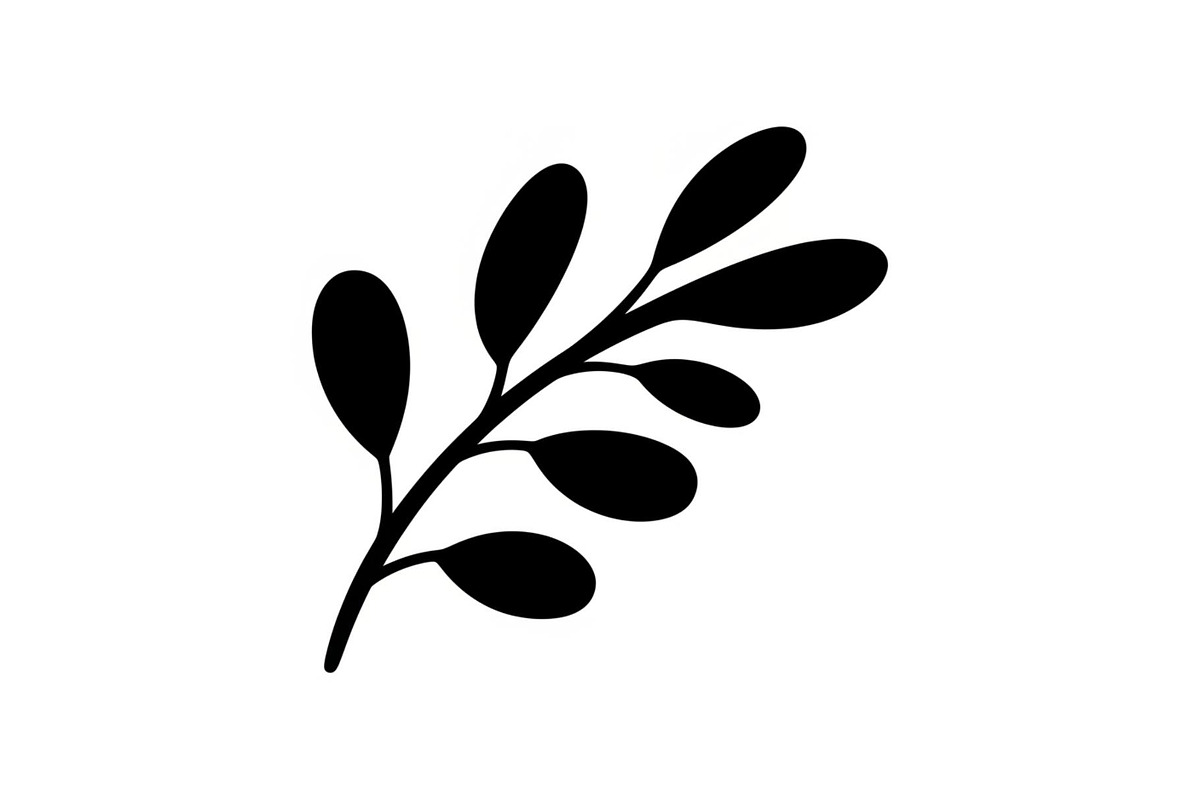 Botanical Leaf Silhouette Bundle, an Illustration by Creativeshirt (Photo 30 of 51)