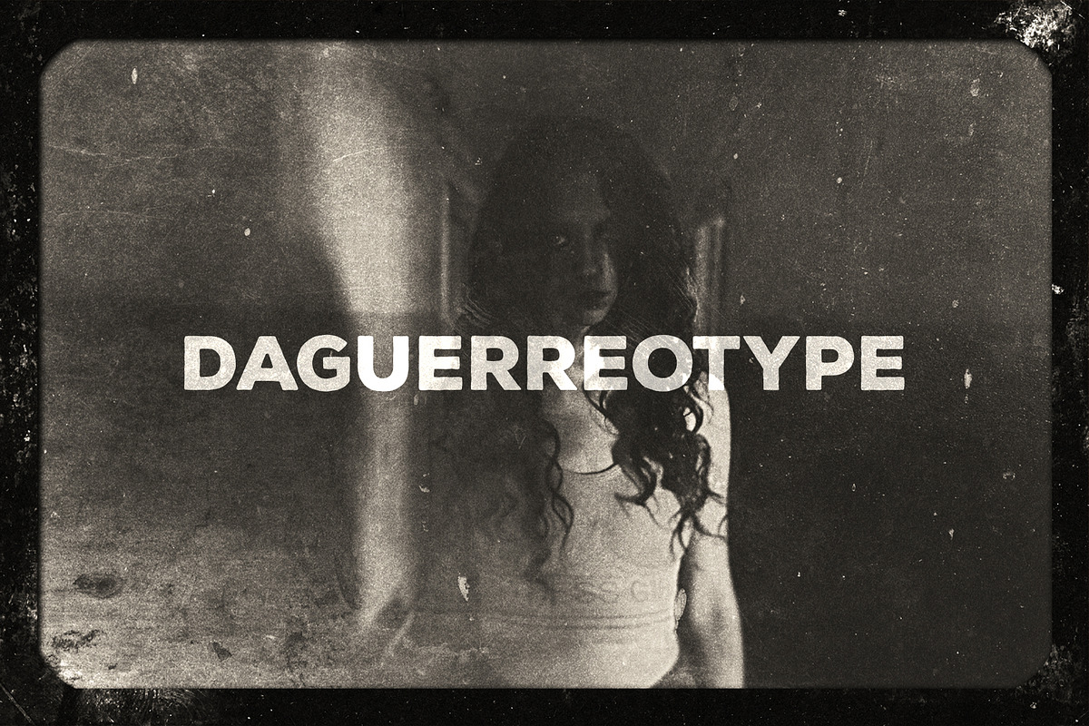 Daguerreotype - Photoshop Template, an Action Add-On by Gromov Design (Photo 1 of 5)
