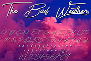 The Bad Weather - Script, a Script Font by CCONCEPTLAB (Thumbnail 1 of 4)