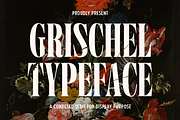 Grischel Condensed Serif Display, a Serif Font by Martype (Thumbnail 1 of 9)