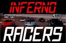 Inferno Racers - Race Font