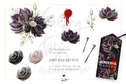 Creepy Halloween Voodoo Dolls PNGs, a Seasonal Illustration by KaramfilaS (Thumbnail 6 of 9)