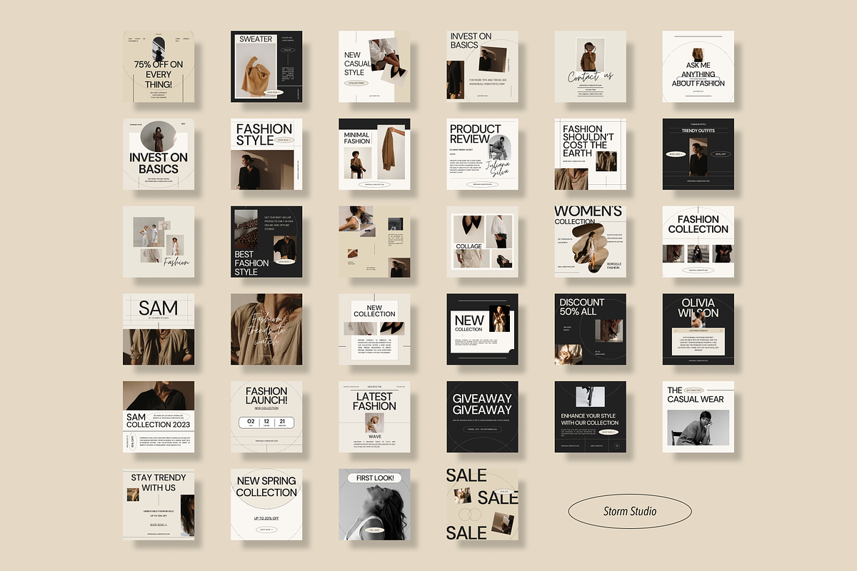 SAM | Social Media Kit, a Social Media Template by Ann Creative (Photo 9 of 9)