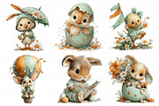 Whimsical Easter Clipart, an Illustration by Daily.Designs (Thumbnail 7 of 8)
