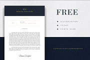 3 Pages Elegant Resume/CV Template M, a Resume Template by Showy68 Template (Thumbnail 5 of 5)