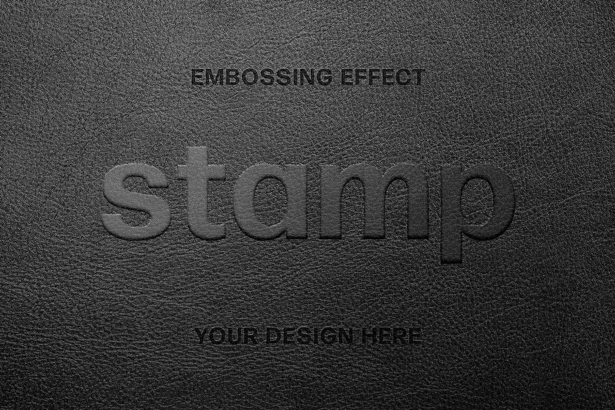 12-in-1 Embossed Effects Bundle, a Layer Style Add-On by pixelbuddha.net (Photo 4 of 13)