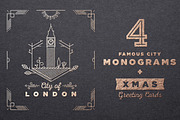 Famous City Monograms, a Branding & Logo Template by Kursat Unsal (Thumbnail 1 of 6)