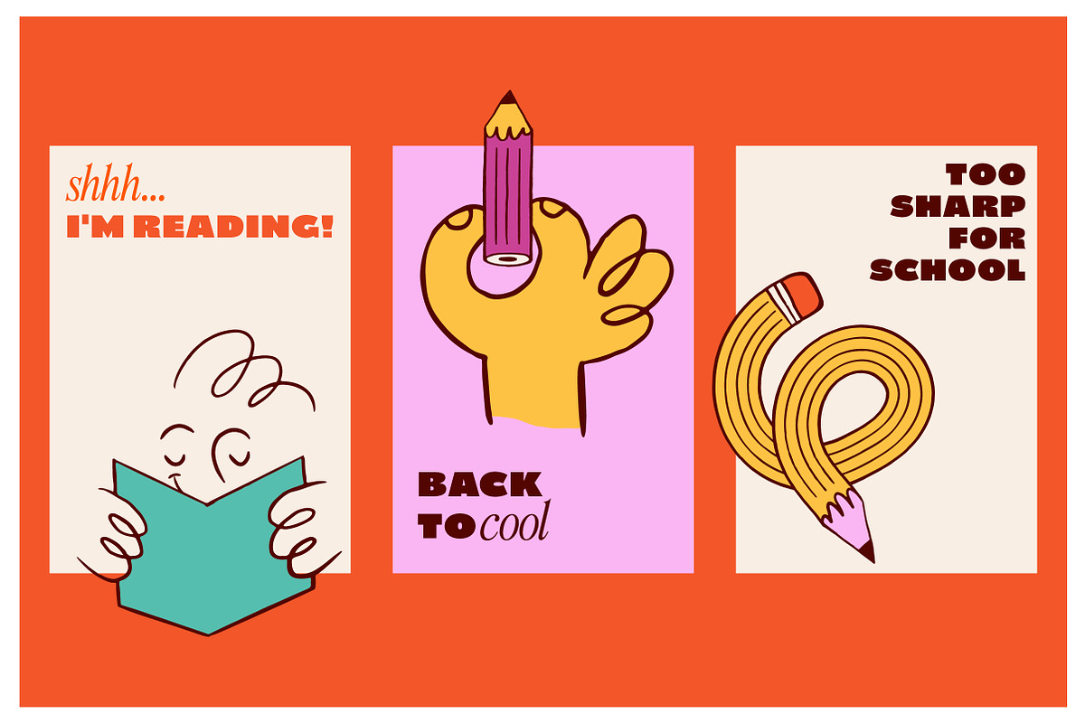 Fun Back to School Doodle Set, an Illustration by Marish (Photo 4 of 9)
