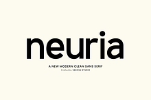 Neuria Modern Clean Sans Serif Font