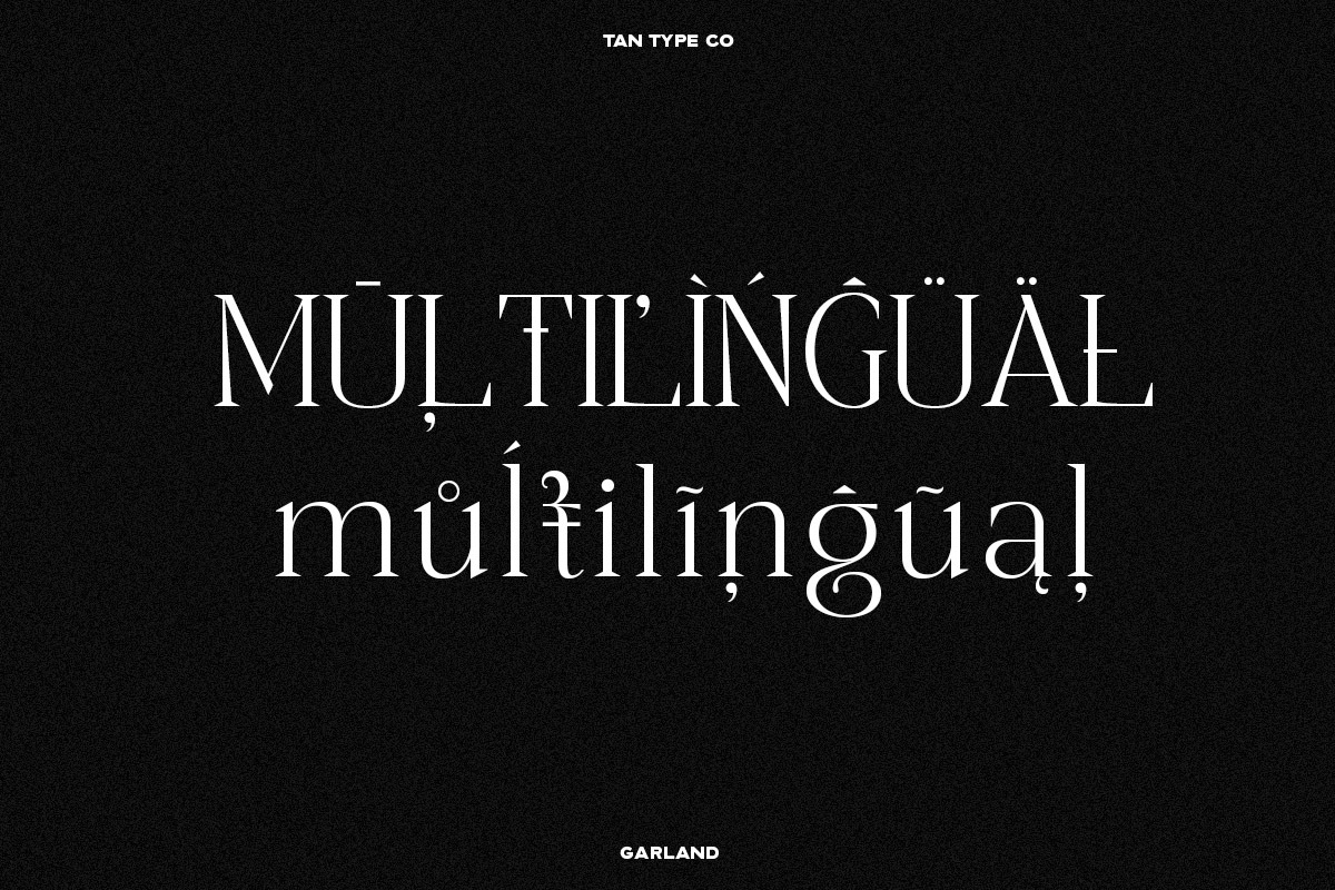 TAN - GARLAND, a Serif Font by TanType (Photo 12 of 16)