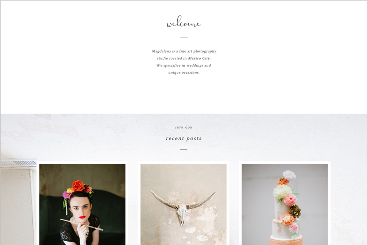 Magdalena ProPhoto 7 Template, a Websites & App Template by Red Met Yellow Creative (Photo 3 of 22)