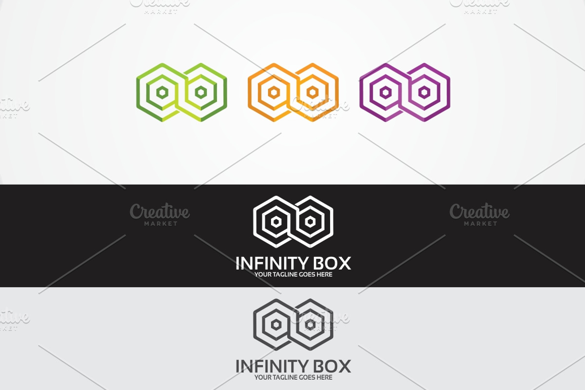 Infinity Box Logo, a Branding & Logo Template by Alfam17 (Photo 4 of 4)