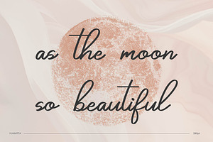 Yuanitta Handwritten Font