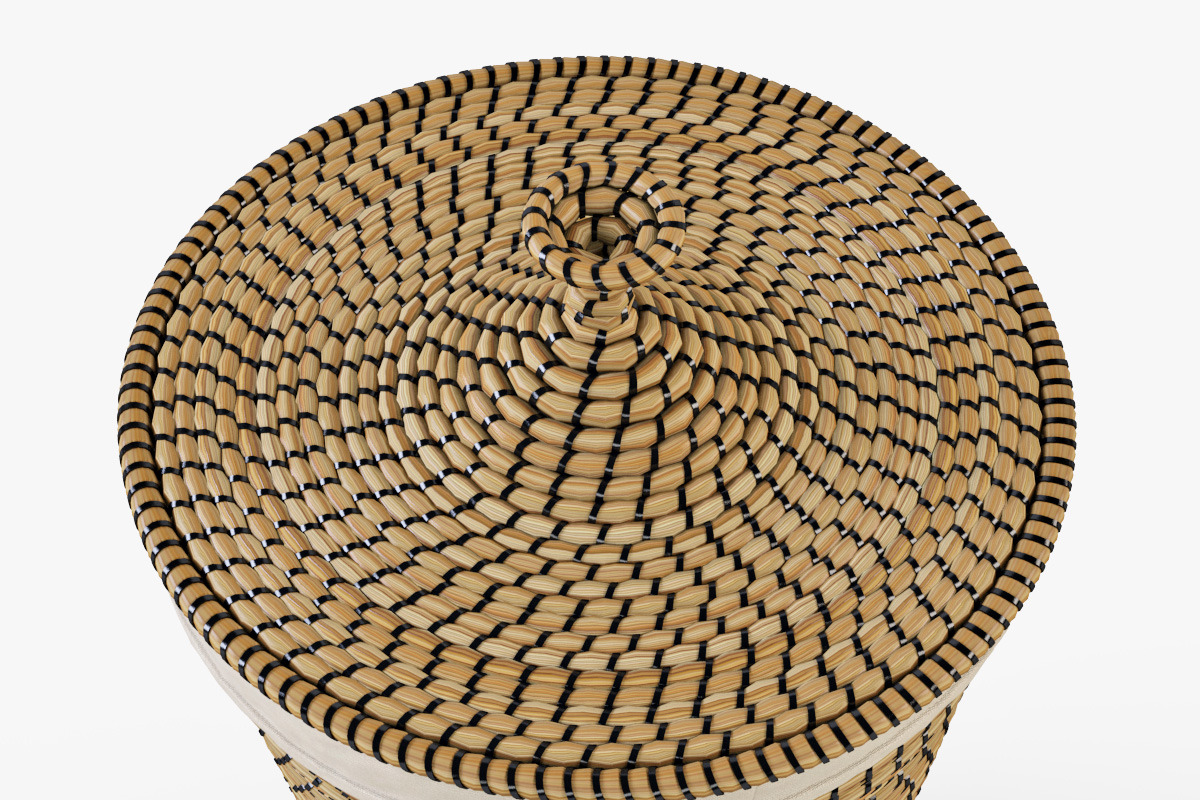 Laundry Basket IKEA Asunden, an Object 3D Model by Markelos (Photo 5 of 12)