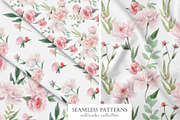 Watercolor Peony. Pink peonies., a Decorative Illustration by Slastick (Thumbnail 7 of 11)