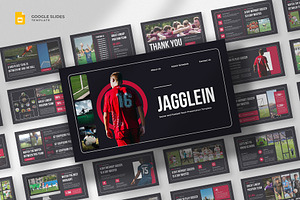 Soccer Football Google Slides, a Presentation Template by fluffstudio