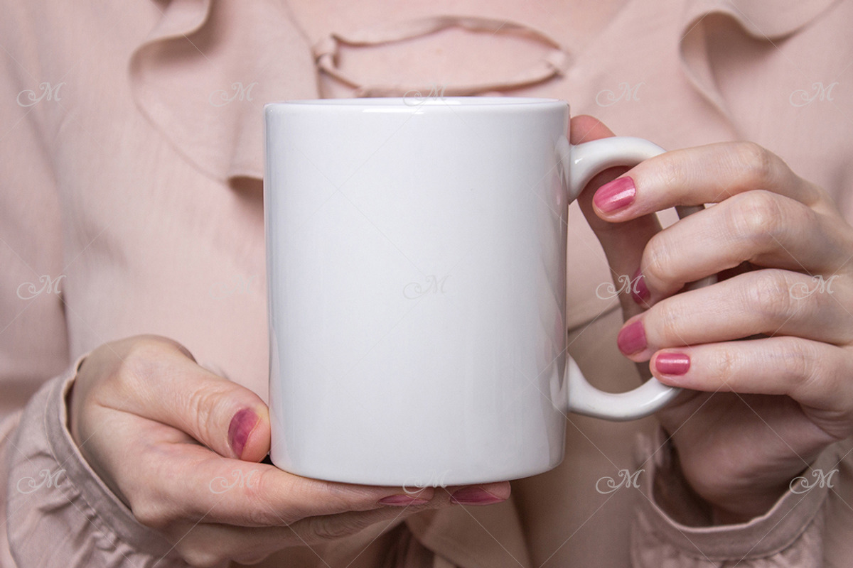 Spring Mug Mockup. PSD+JPEG, a Cups & Container Mockup by Maddy's Art & Mockups (Photo 2 of 2)