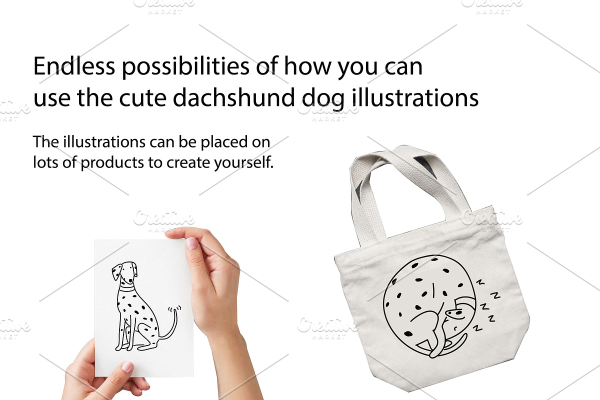 Cute doodle Dalmatians, an Animal Illustration by Liz Pengilley Studio (Photo 2 of 4)