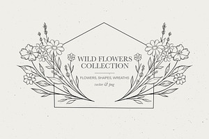 Wild Flowers Clipart