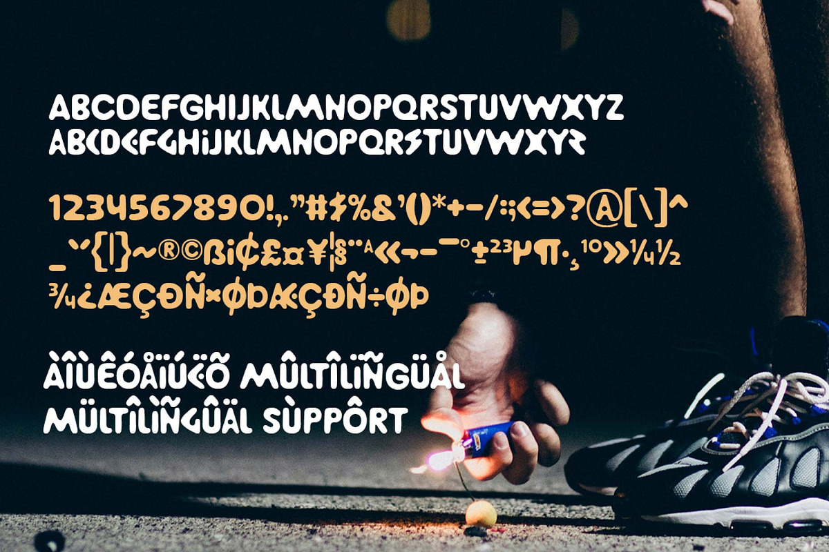 Hot Spice; Bold Display Font, a Sans Serif Font by Eko Bimantara (Photo 4 of 6)