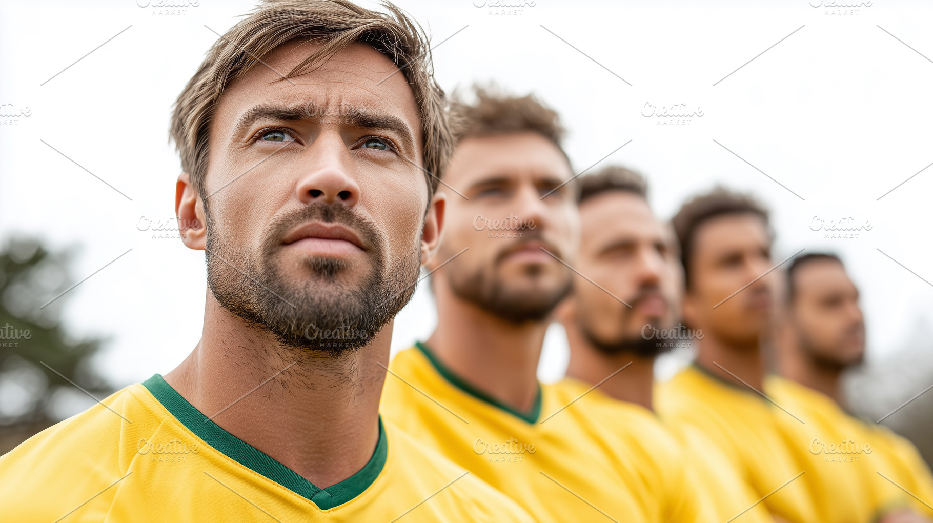 Group of focused Brazilian soccer, a Sports & Recreation Photo by MistyDay