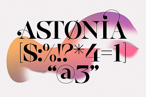 Astonia Typeface