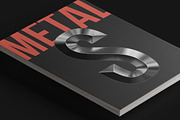 Metal Shine Font, a Font by Handmadefont (Thumbnail 3 of 9)