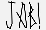 Srg®-Fighter's tape font, a Font by Srg® (Thumbnail 5 of 10)