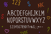 Crayon letters | Pastel font, a Handwritten Font by Mark Skitsky (Thumbnail 2 of 3)