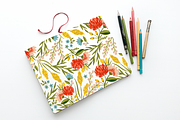 Summer Flowers Illustration, a Decorative Illustration by AnzhelikaGerman (Thumbnail 3 of 6)