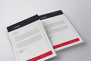 Corporate Letterhead Template