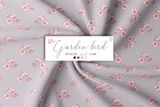 Garden bird. Pattern and motifs., a Pattern Graphic by AnaGuziiArt (Thumbnail 11 of 15)