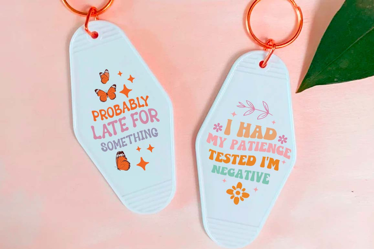 Funny Keychain Quotes SVG Bundle, an Object Graphic by FiveStarCrafting (Photo 7 of 7)