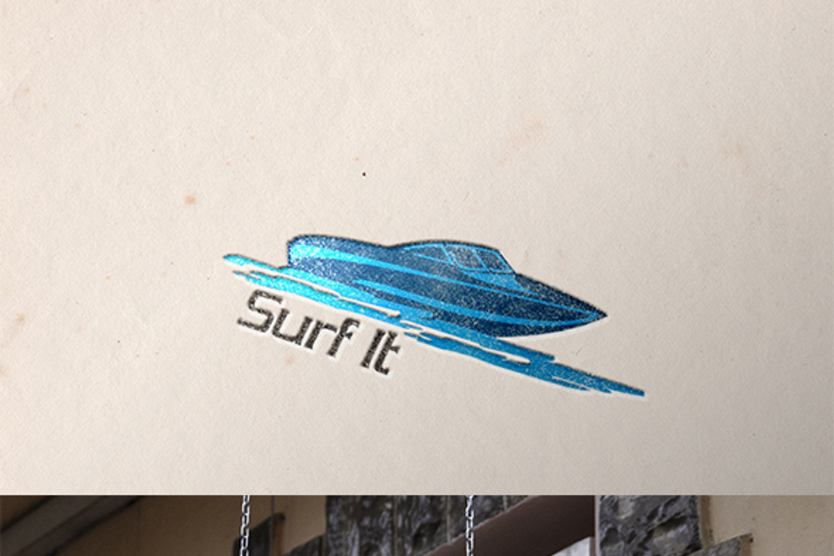 Surf It Logo Template, a Branding & Logo Template by Raj Shop (Photo 1 of 5)