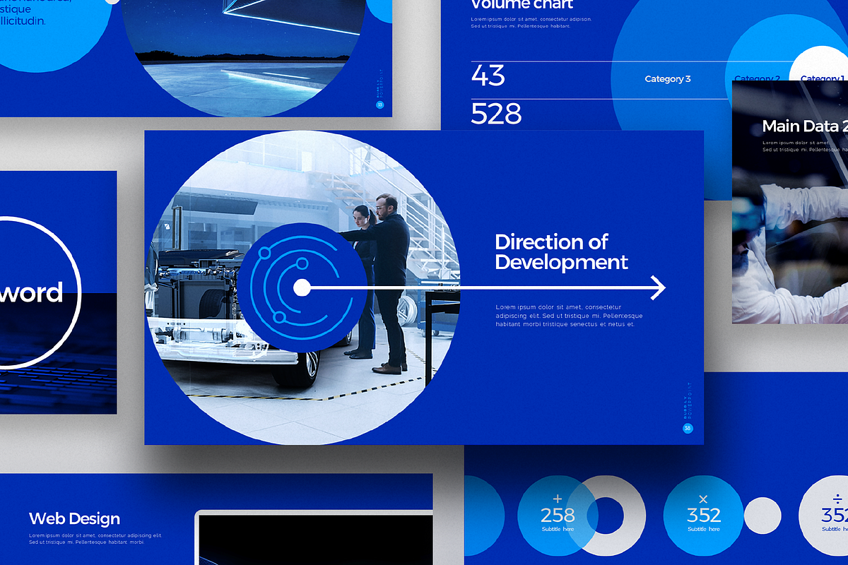 [BUBBLY] Dynamic Powerpoint Template, a Presentation Template by BOLD.Graphic (Photo 2 of 16)