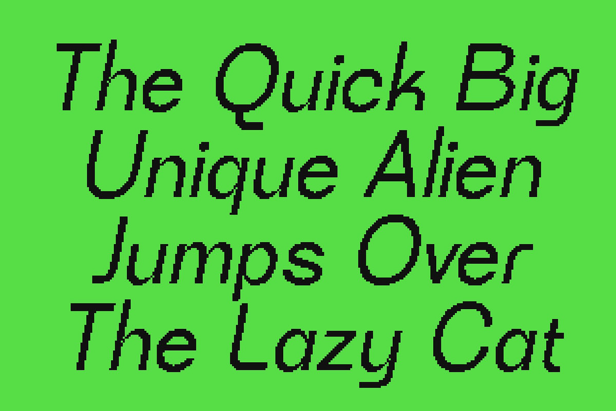 CS Kalimer Pixel, a Sans Serif Font by Craft Supply Co. (Photo 6 of 8)