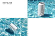 Can in Water Mockup Set, a Packaging Mockup by creatsy5 (Thumbnail 2 of 6)