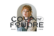 Blink Twice - Unique Sans, a Sans Serif Font by Sarid Ezra (Thumbnail 4 of 9)