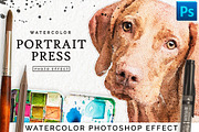 Watercolor Portrait Effect PRO, a Plug-in Add-On by Drifter Studio PrintShop (Thumbnail 1 of 10)