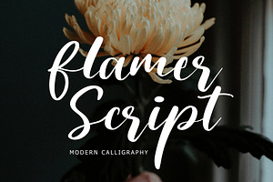 Flamer Script Modern Calligraphy