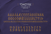 Tombstone, a Font by FactoryType Studio (Thumbnail 10 of 11)