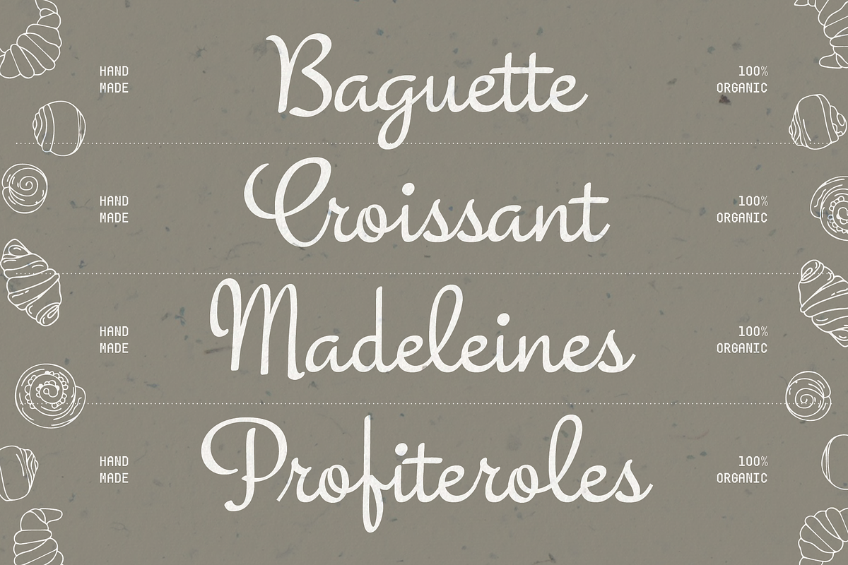 GW Brigelle, a Font by Goodwheel Studio (Photo 4 of 9)