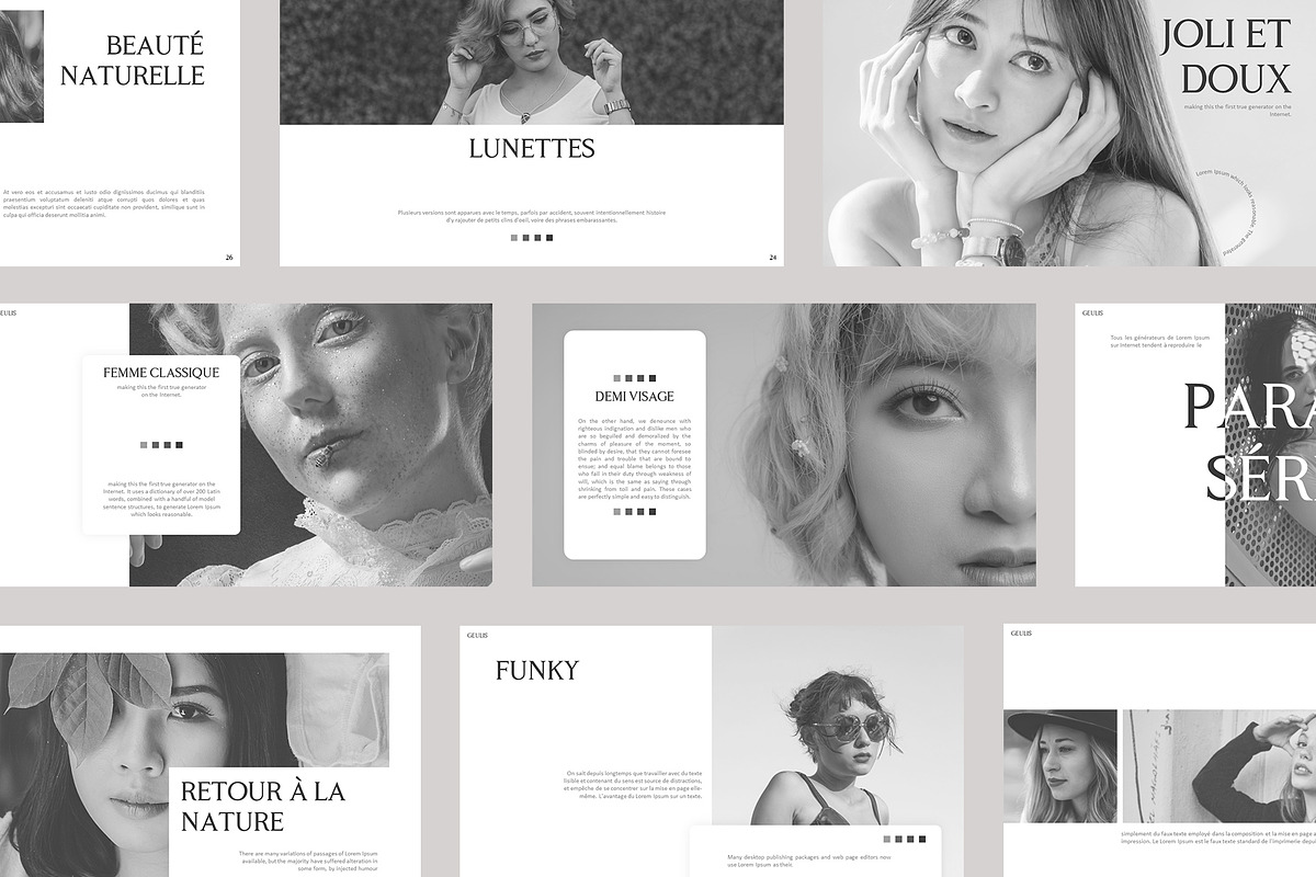 SALE Geulis Feminine Google Slides, a Presentation Template by Flawless And Co (Photo 10 of 12)