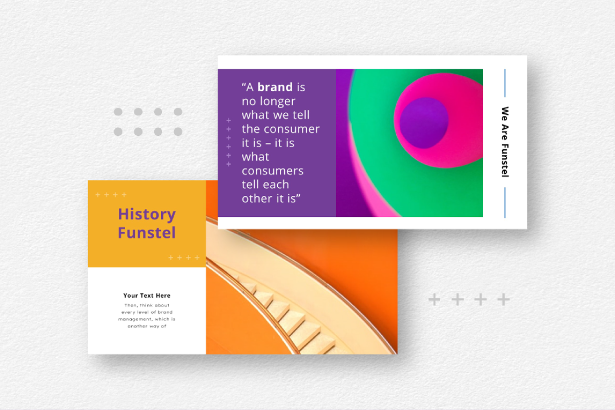 Funstel Keynote Template, a Presentation Template by Inkofert (Photo 2 of 10)