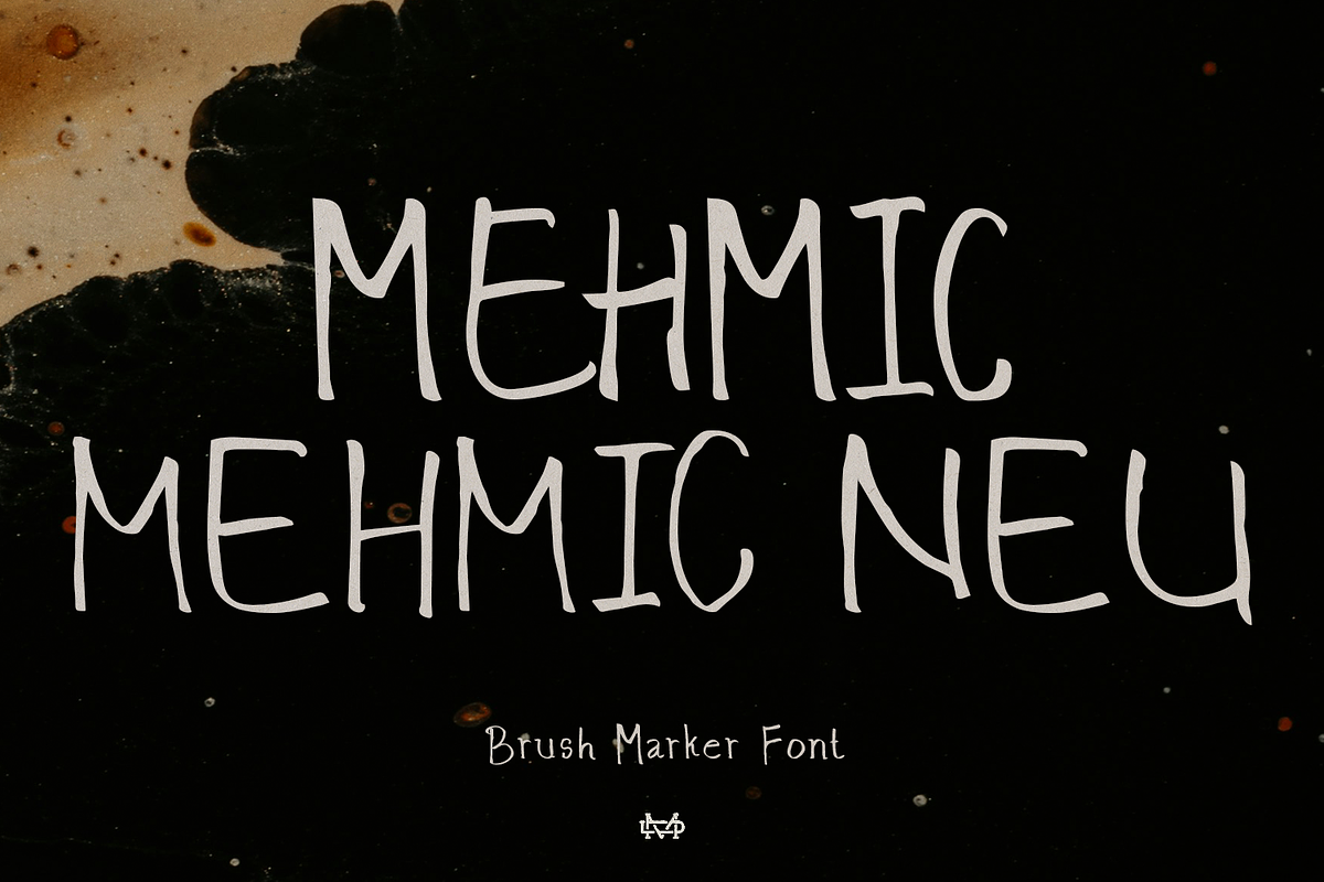Mehmic Font, a Handwritten Font by madeDeduk (Photo 1 of 10)