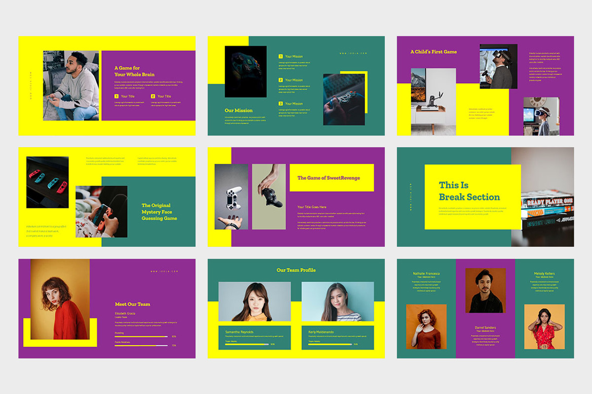 Izola : Game Store Keynote, a Presentation Template by Punkl Camp (Photo 3 of 9)
