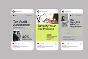 Gray Tax Consultant Instagram Post, a Social Media Template by Neermana (Thumbnail 4 of 4)