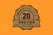 20 Vector Grit Textures – Pack 02, a Texture Graphic by Artificial (Thumbnail 1 of 4)