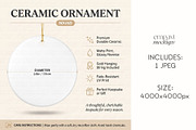 Round Ornament Size Chart, an Object Graphic by EmpaviMockups (Thumbnail 1 of 3)